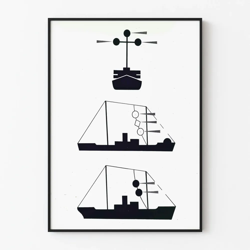 Koristejuliste Meriliikenteen merimerkeistä merenkulun navigointiin