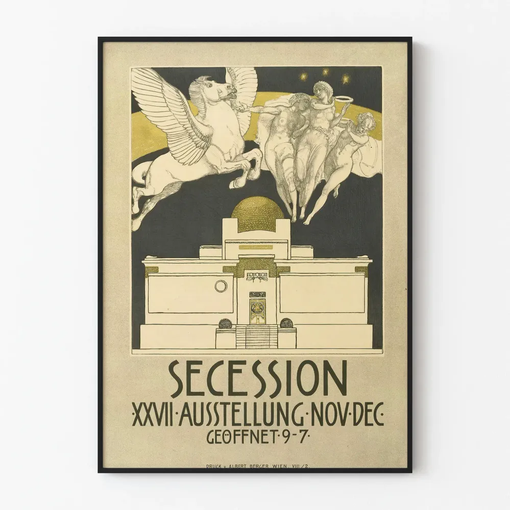 Koristejuliste Secession XXVII näyttely marras-joulukuu