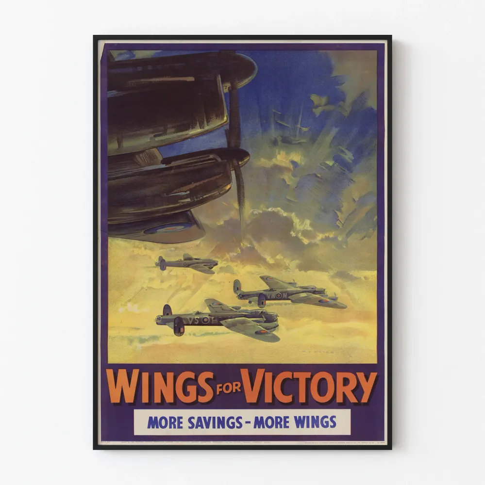 Koristejuliste Vintage Wings Victory - Sota- ja taisteluhelikopterit