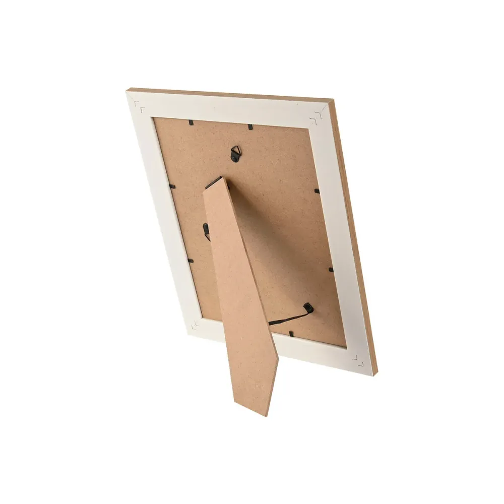 Kuvakehys Home ESPRIT Kristalli Puu MDF Skandinaavinen 23 x 2,8 x 28 cm (4 osaa)