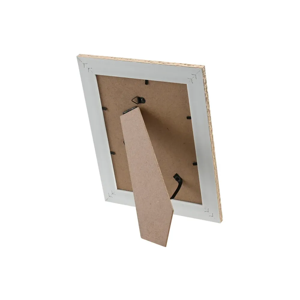 Kuvakehys Home ESPRIT Ruskea Beige Kristalli polystyreeni Skandinaavinen (4 osaa)