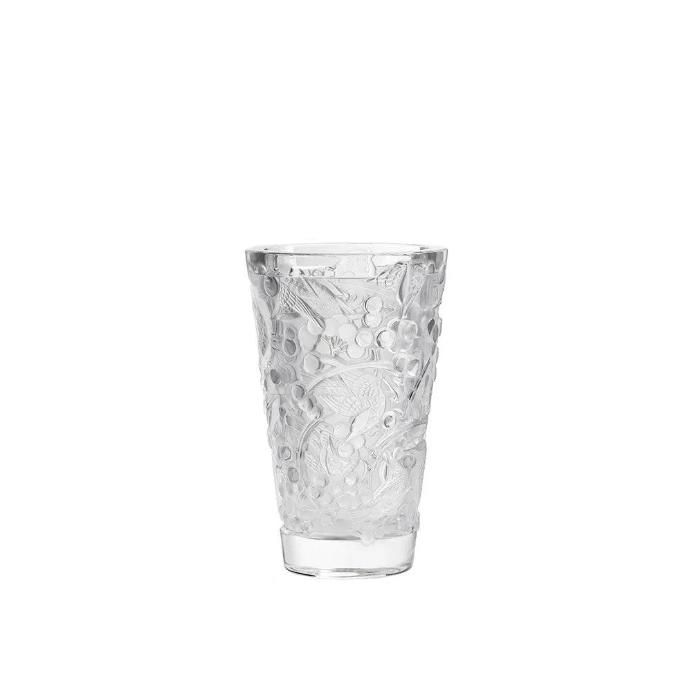 Lalique Merles Et Raisins Moyen Modèle kristallimaljakko 10732100