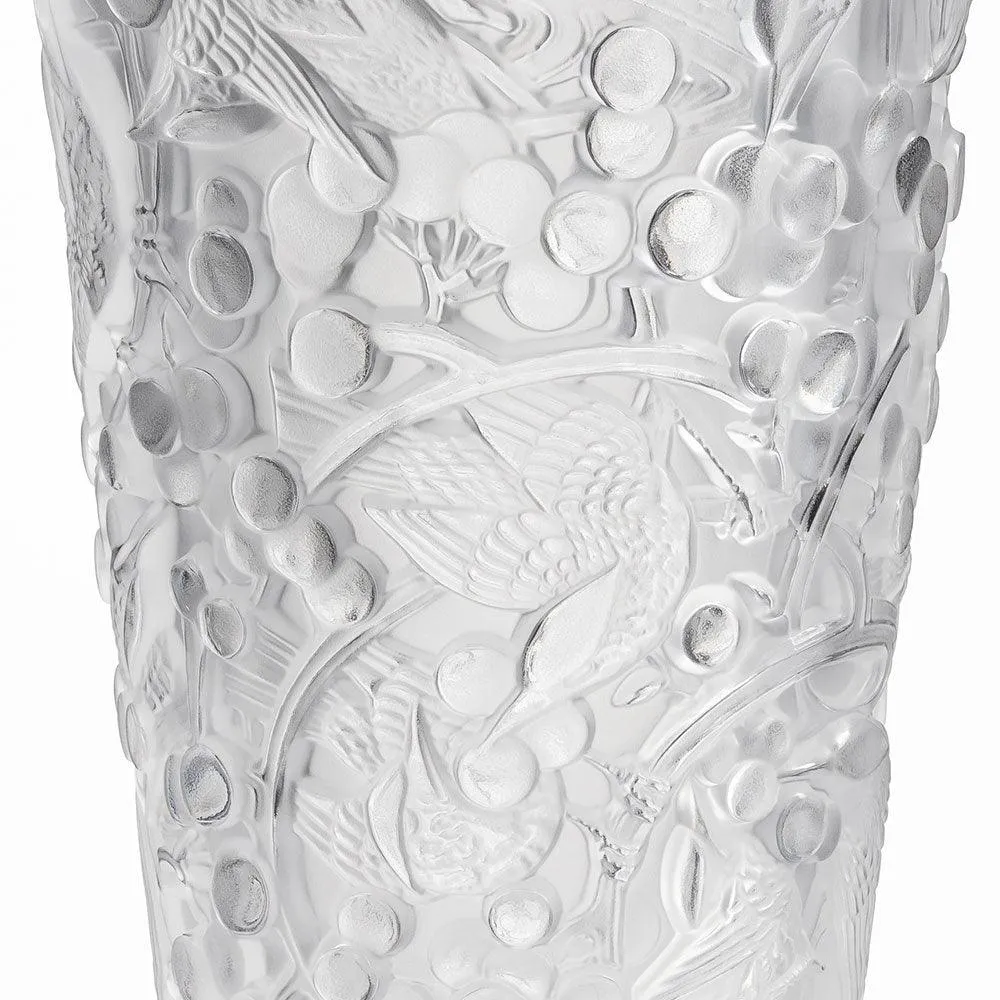 Lalique Merles Et Raisins Moyen Modèle kristallimaljakko 10732100