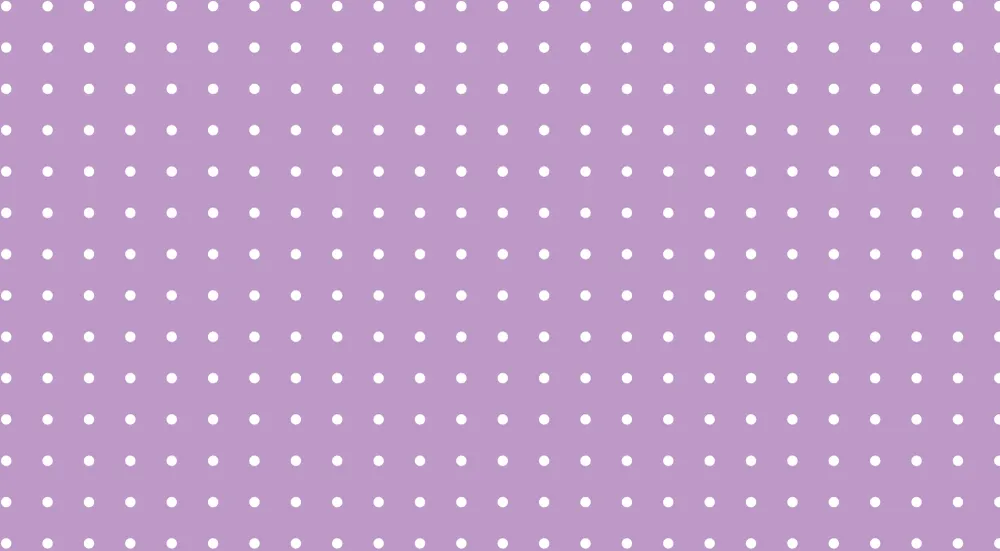 Lastenhuoneen tapetti | Valkoisia pisteitä violetilla pohjalla