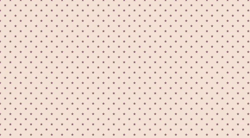 Lastenhuoneen tapetti | Violetit tähdet vaaleanpunaisella pohjalla