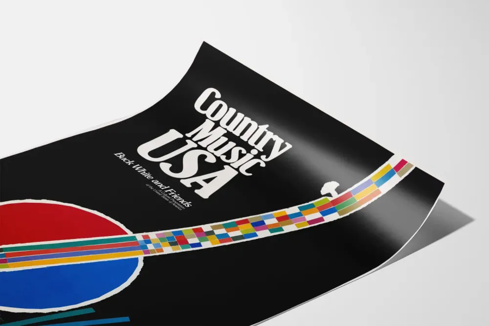 Maailmanlaajuinen Country-musiikki USA - Buck White ja ystävät Juliste