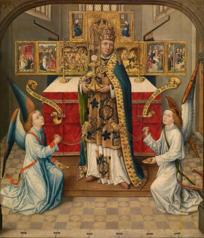 Maalaus Adoration du Sacrement - Anonyme | Taidetuloste
