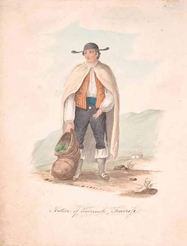 Maalaus alkuperäinen Tacoronte Teneriffa - Alfred Diston | Taidetuloste