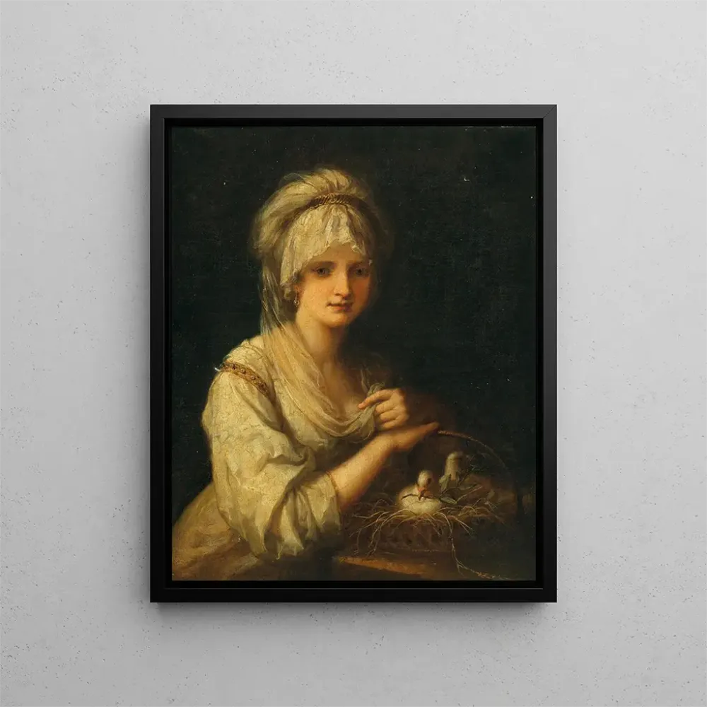 Maalaus Allégorie de la paix conjugale - Angelica Kauffman | Taidetuloste