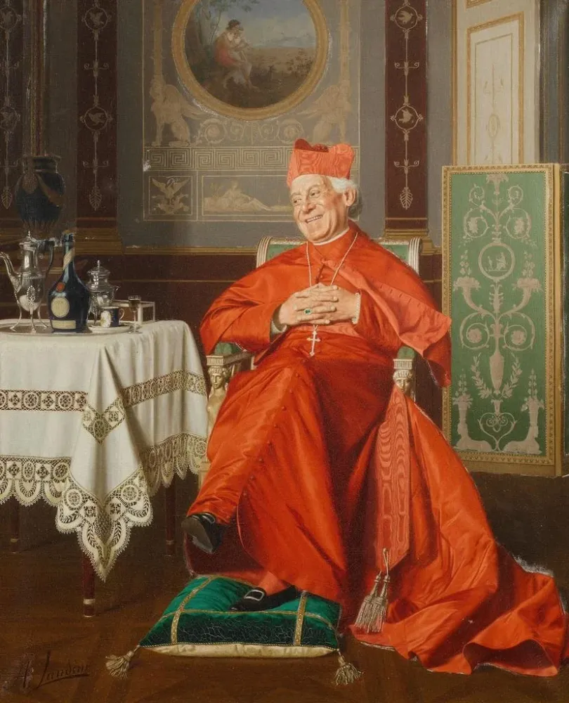 Maalaus Anticipation - Andrea Landini | Taidetuloste