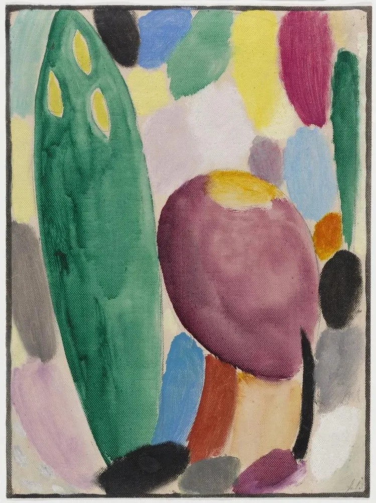 Maalaus Arbres de variation - Alexej von Jawlensky | Taidetuloste