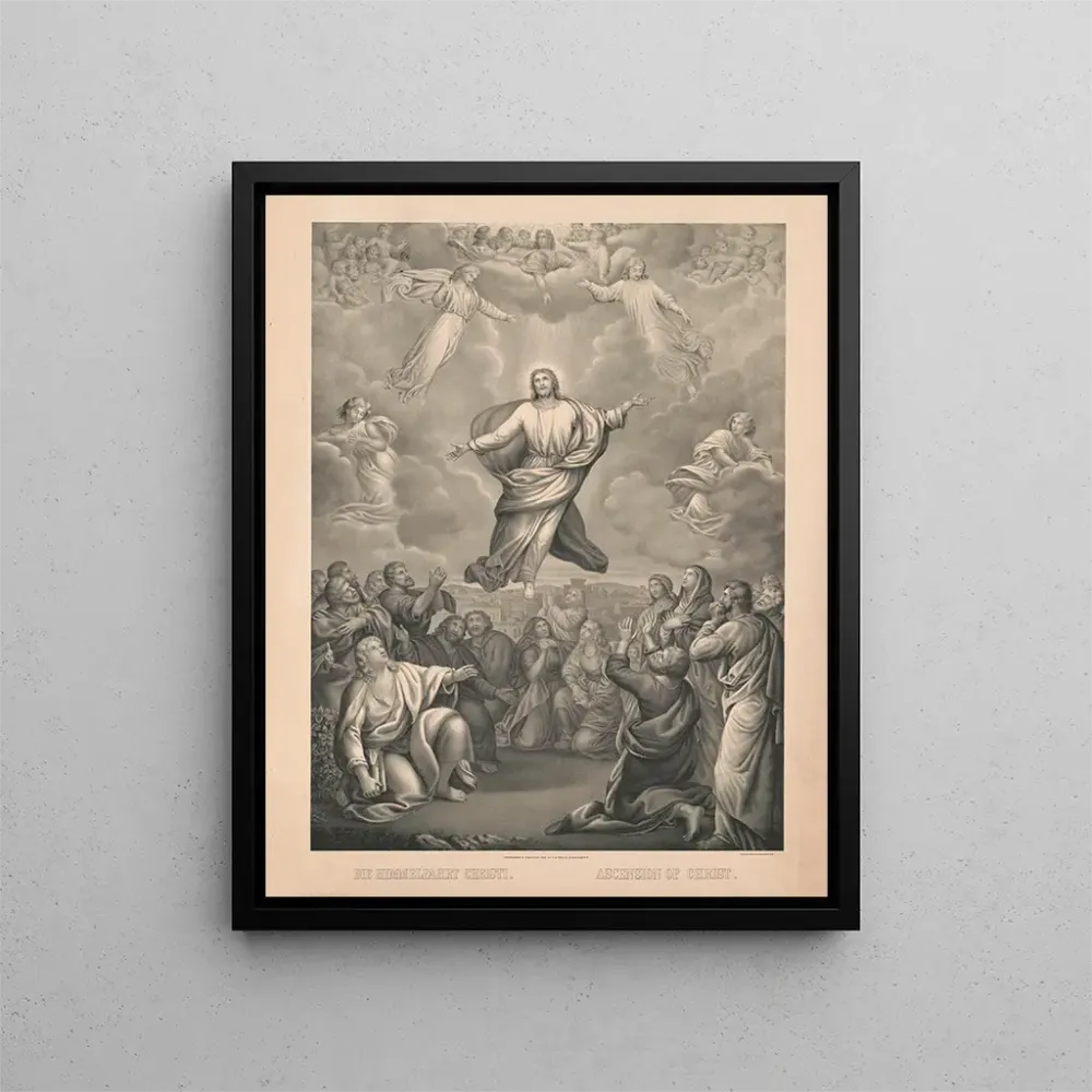 Maalaus Ascension du Christ - Beck Pauli Lith | Taidetuloste