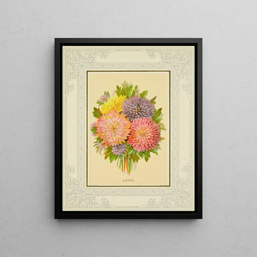 Maalaus Aster - Marcus Ward & Co. | Taidetuloste