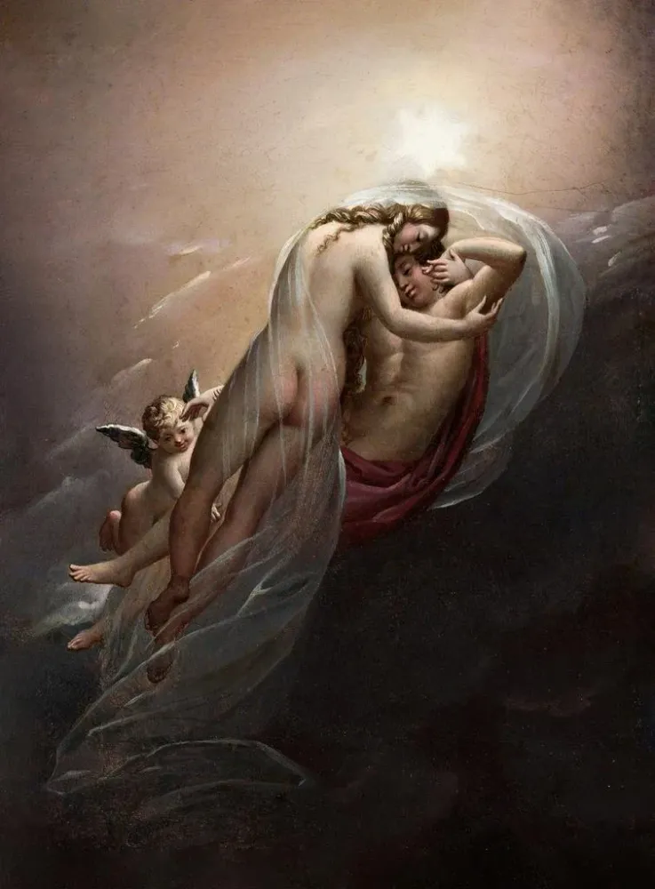 Maalaus Aurore et Céphale - Anne-Louis Girodet-Trioson | Taidetuloste