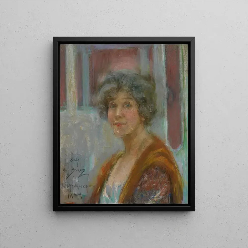 Maalaus Autoportrait en 1924 - Alice Pike Barney | Taidetuloste