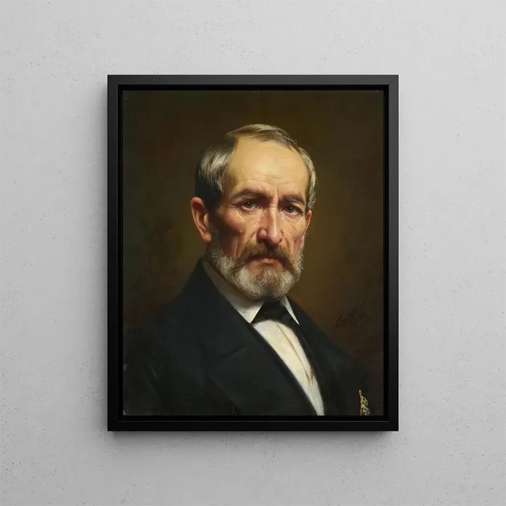 Maalaus Autoportrait - Albert Gréfle | Taidetuloste