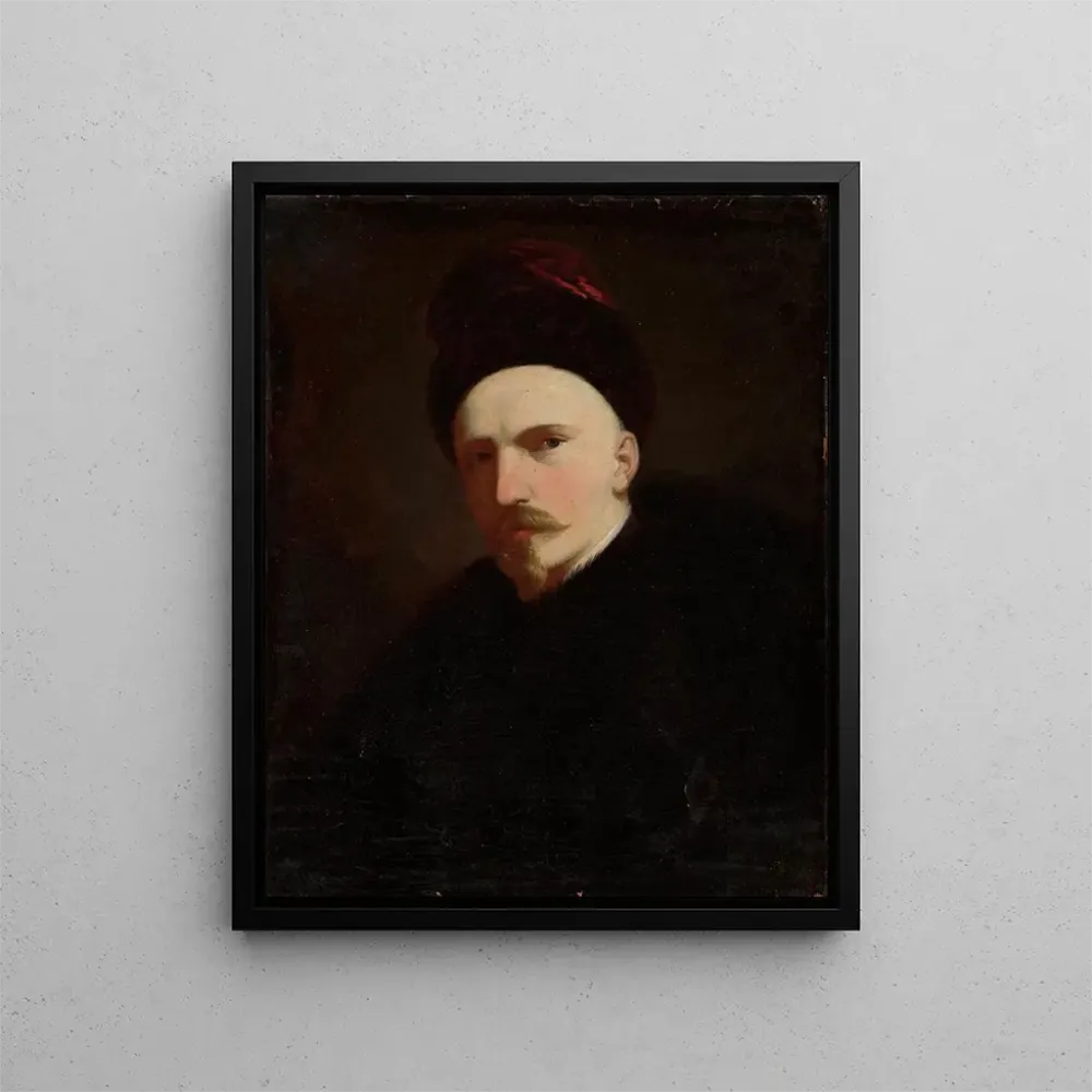 Maalaus Autoportrait - Aleksander Rycerski | Taidetuloste