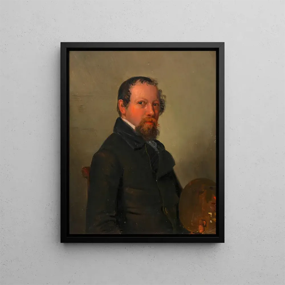 Maalaus Autoportrait Alexandre Clarot - Alexander Clarot | Taidetuloste