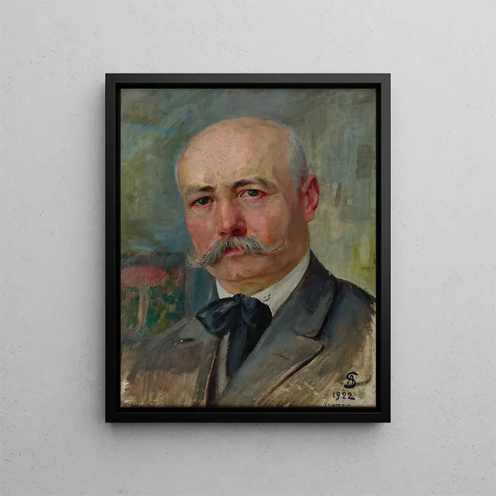 Maalaus Autoportrait - Ambroży Sabatowski | Taidetuloste