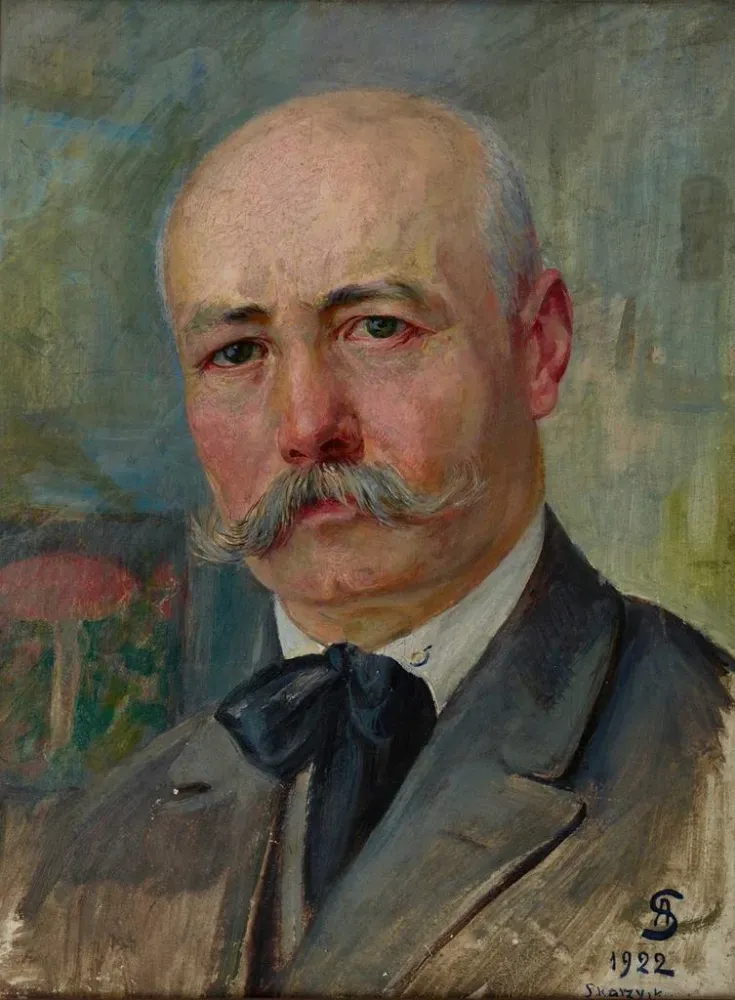 Maalaus Autoportrait - Ambroży Sabatowski | Taidetuloste
