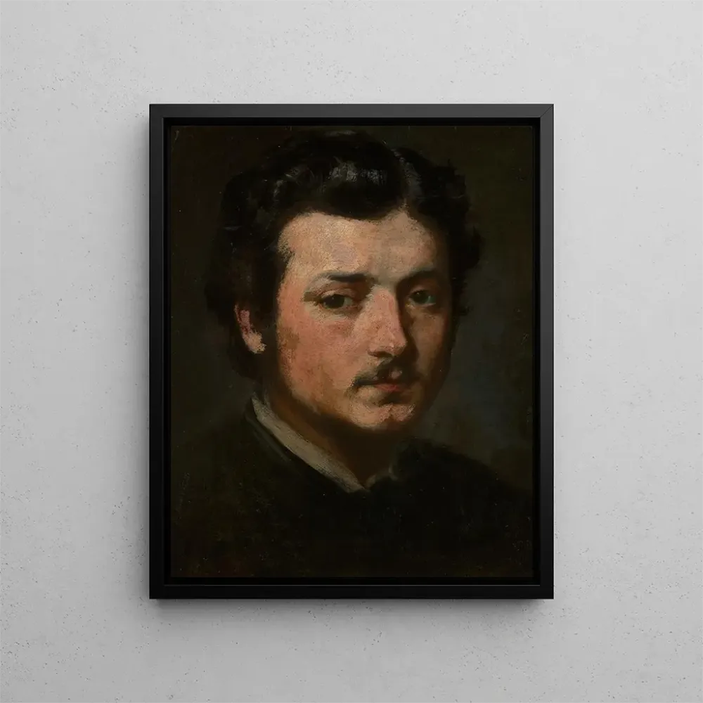 Maalaus Autoportrait - Andrzej Bronisław Grabowski | Taidetuloste