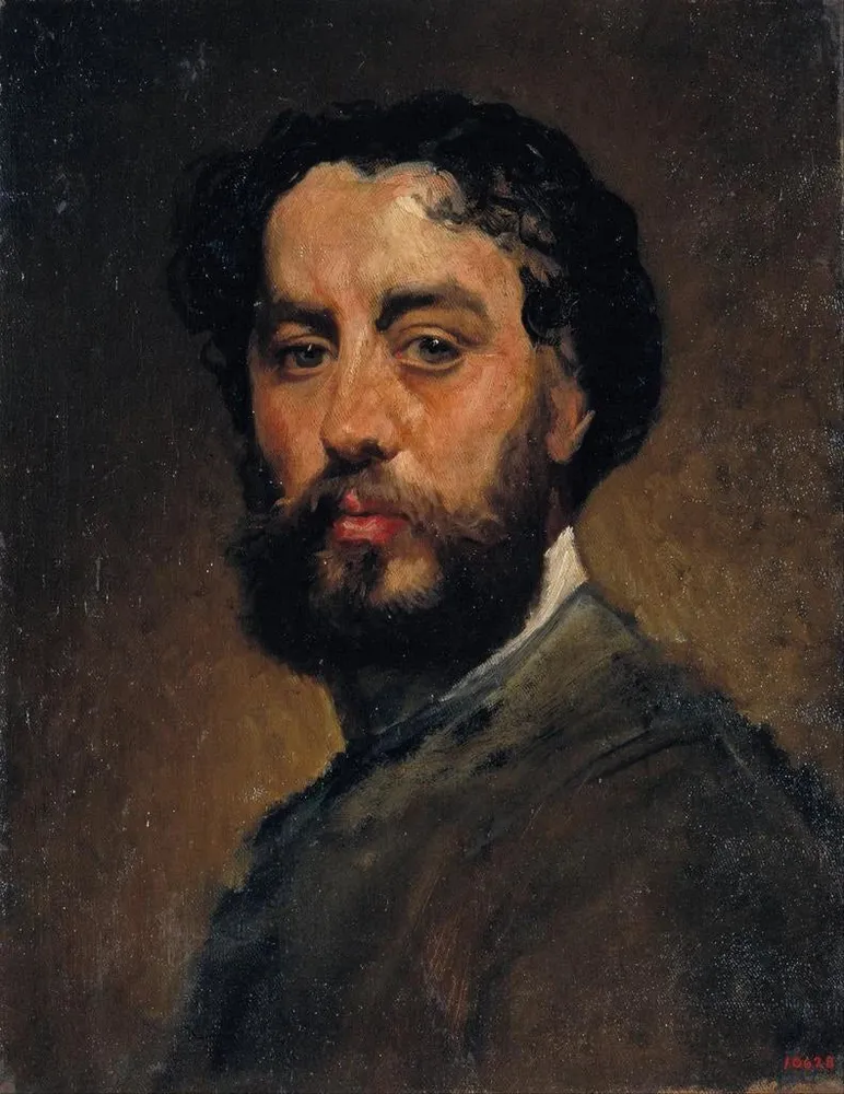 Maalaus Autoportrait - Antoni Caba | Taidetuloste