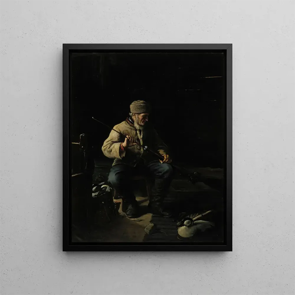 Maalaus Avant la chasse - Adolf von Becker | Taidetuloste