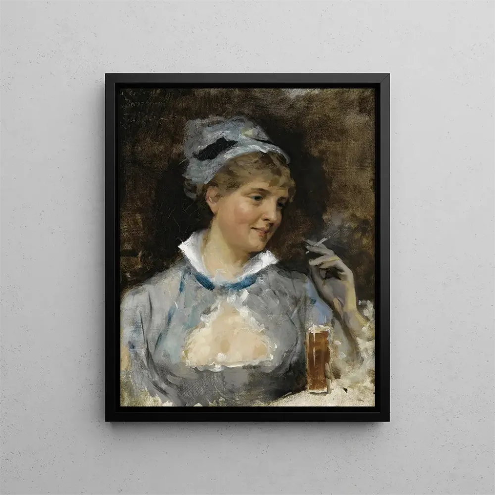 Maalaus Baarista - Albert Edelfelt | Taidetuloste