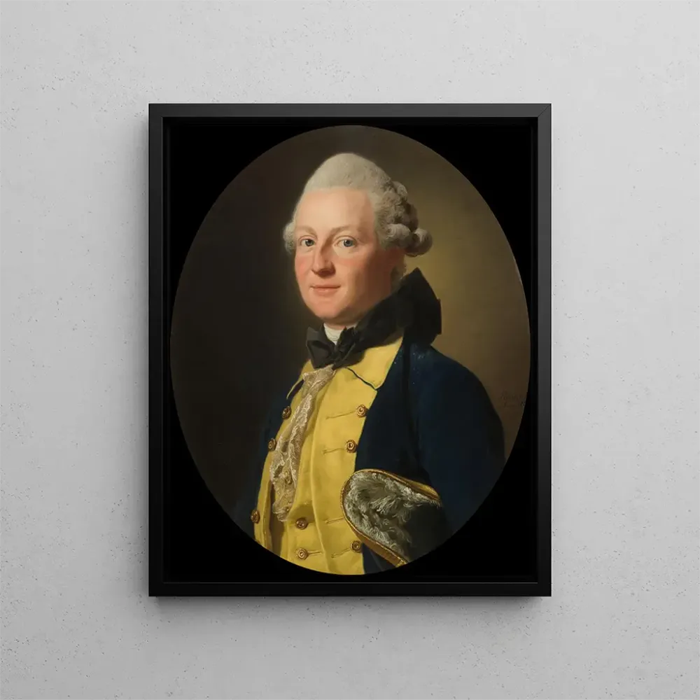 Maalaus Baron Carl Adam Wachtmeister - Alexander Roslin | Taidetuloste