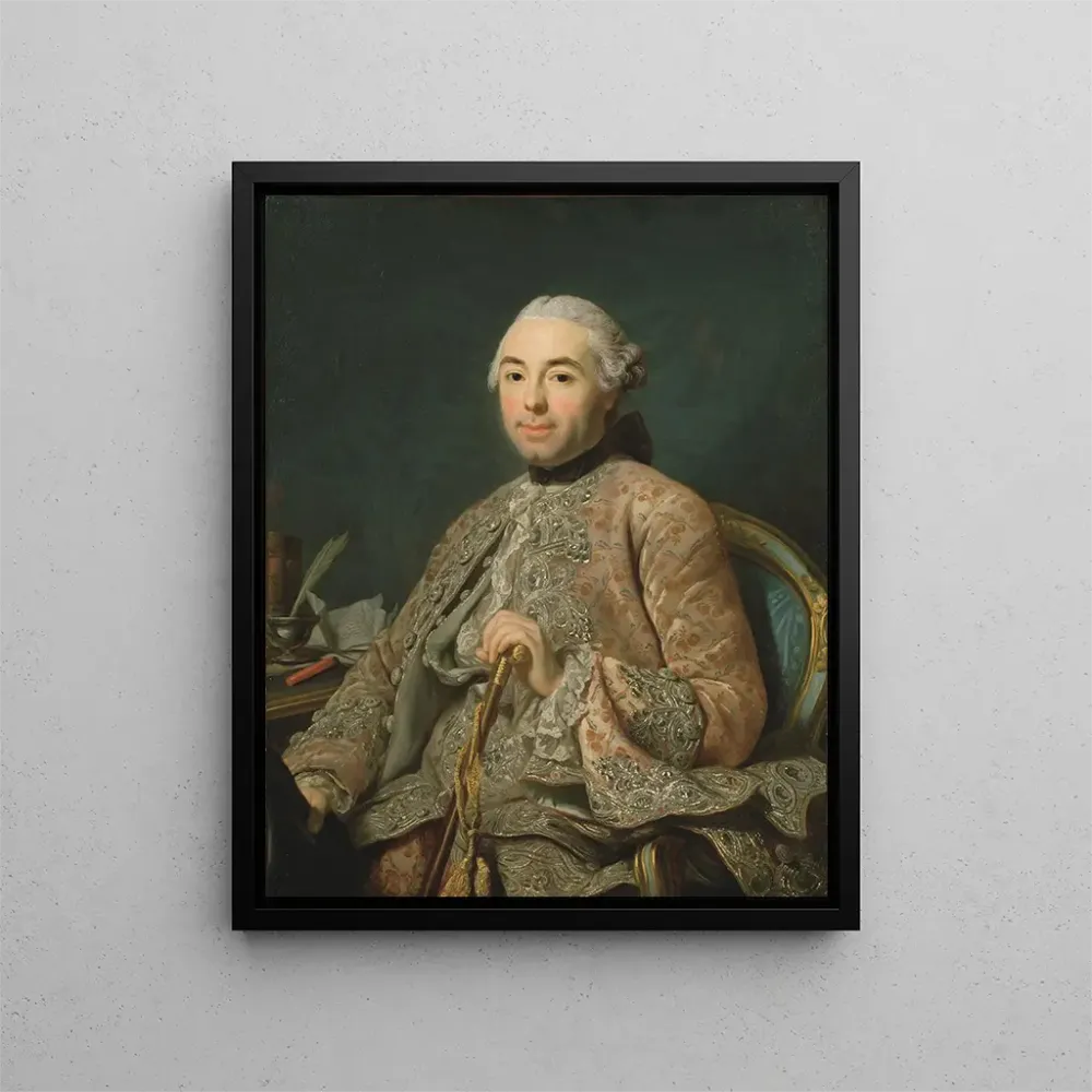 Maalaus Baron de Neubourg Cromire - Alexander Roslin | Taidetuloste