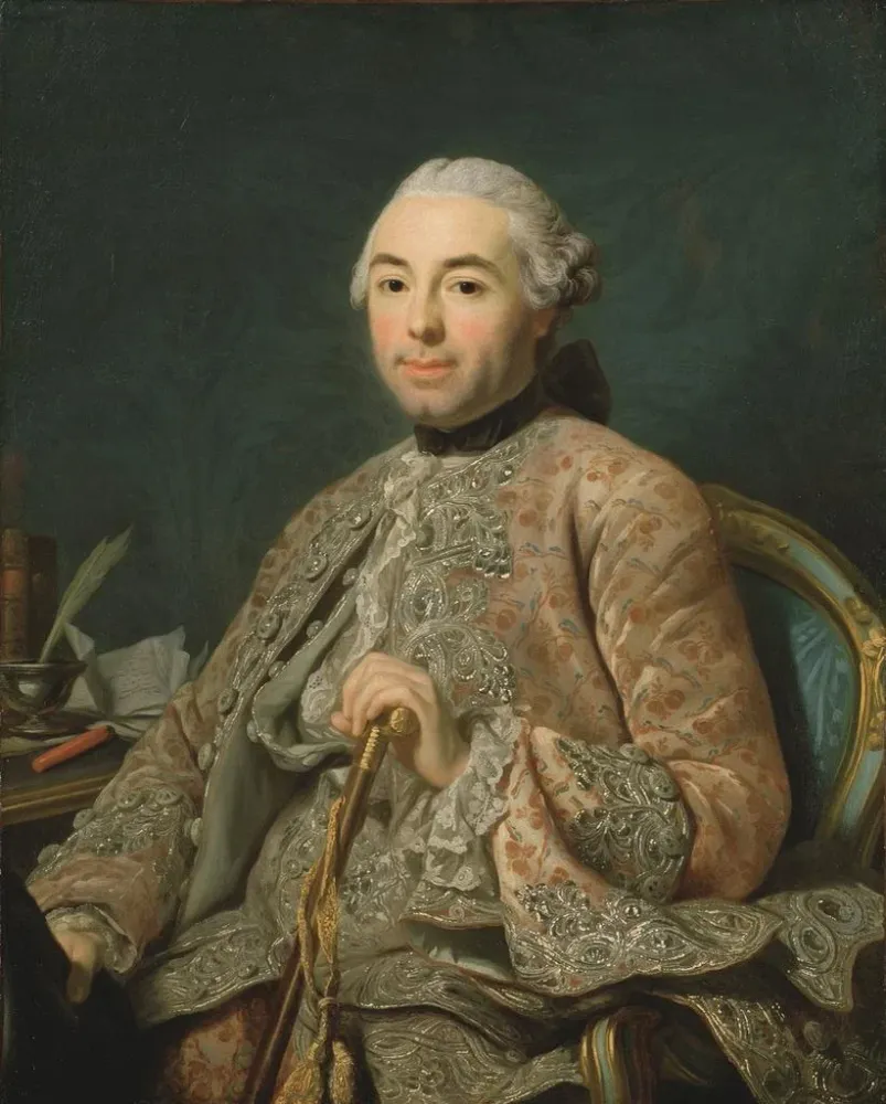 Maalaus Baron de Neubourg Cromire - Alexander Roslin | Taidetuloste