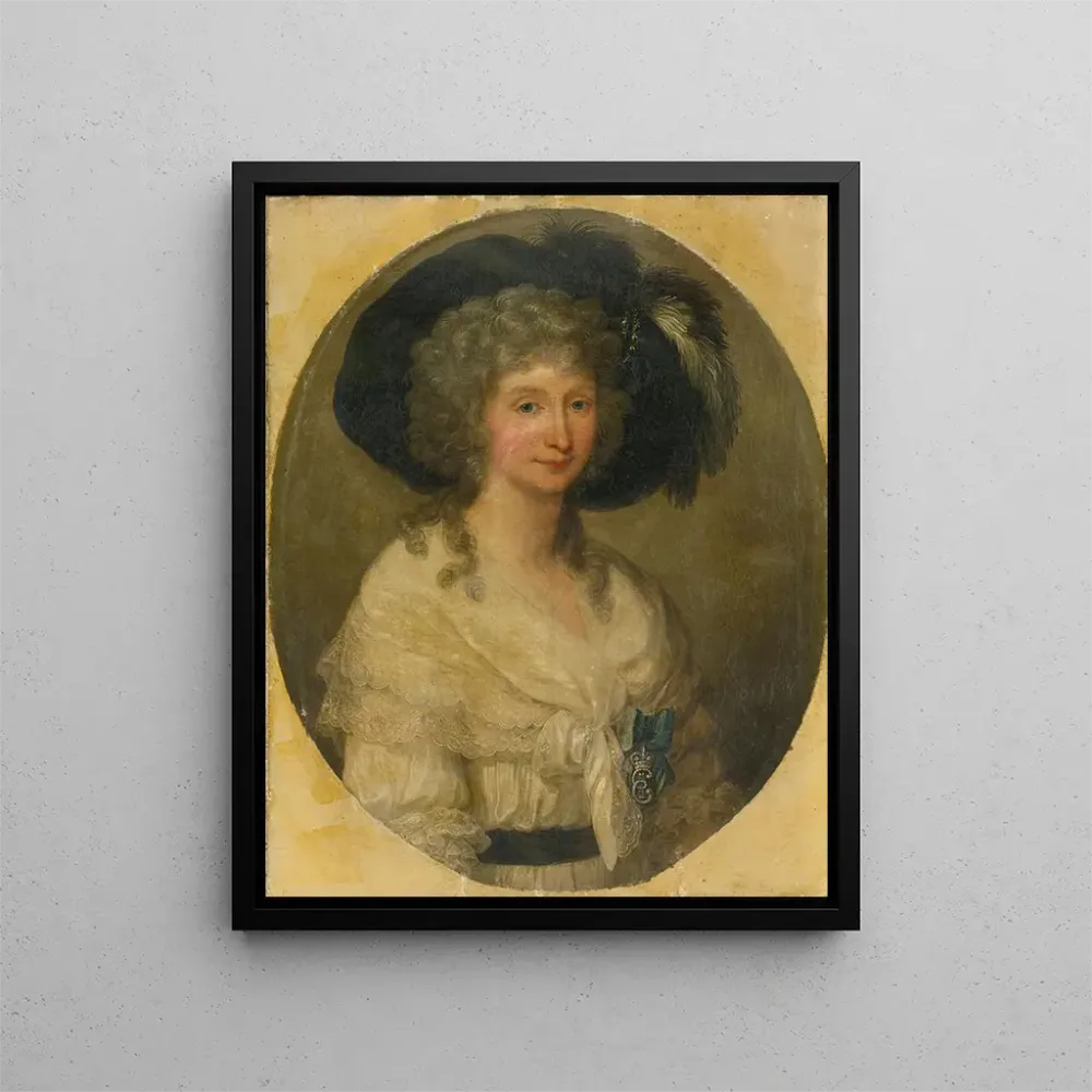 Maalaus Barooni Von Bauer - Angelica Kauffman | Taidetuloste