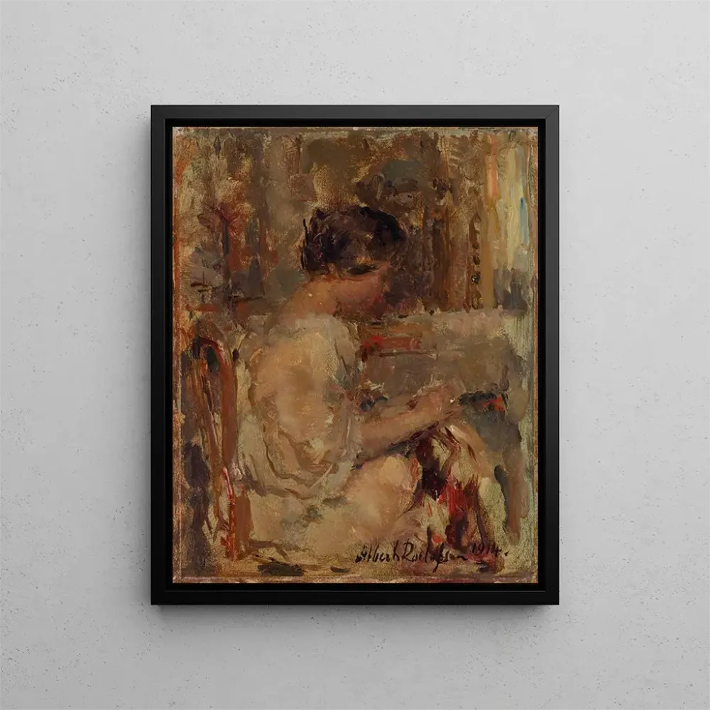 Maalaus Broderie - Albert Roelofs | Taidetuloste