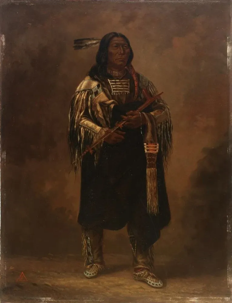 Maalaus Buffle de Tatanka - Antonio Zeno Shindler | Taidetuloste