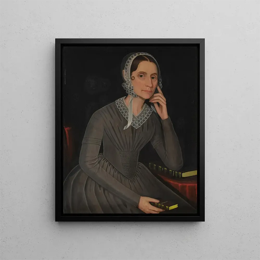 Maalaus Catherine De Cantillon Stoutenburgh - Ammi Phillips | Taidetuloste