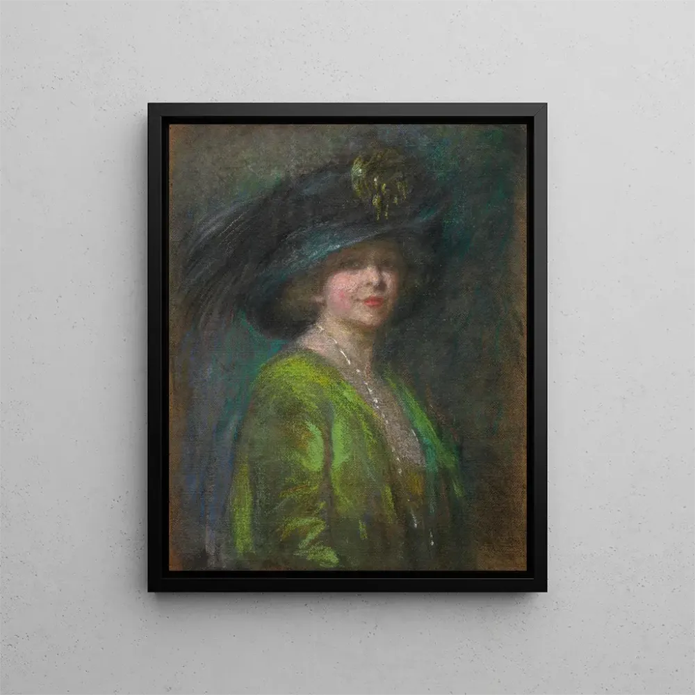Maalaus Chapeau et ombre - Alice Pike Barney | Taidetuloste