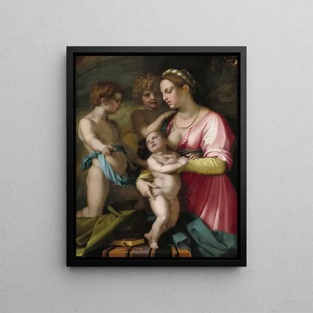 Maalaus Charité - Andrea del Sarto | Taidetuloste