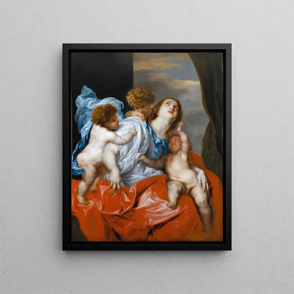 Maalaus Charité - Antoine van Dyck | Taidetuloste