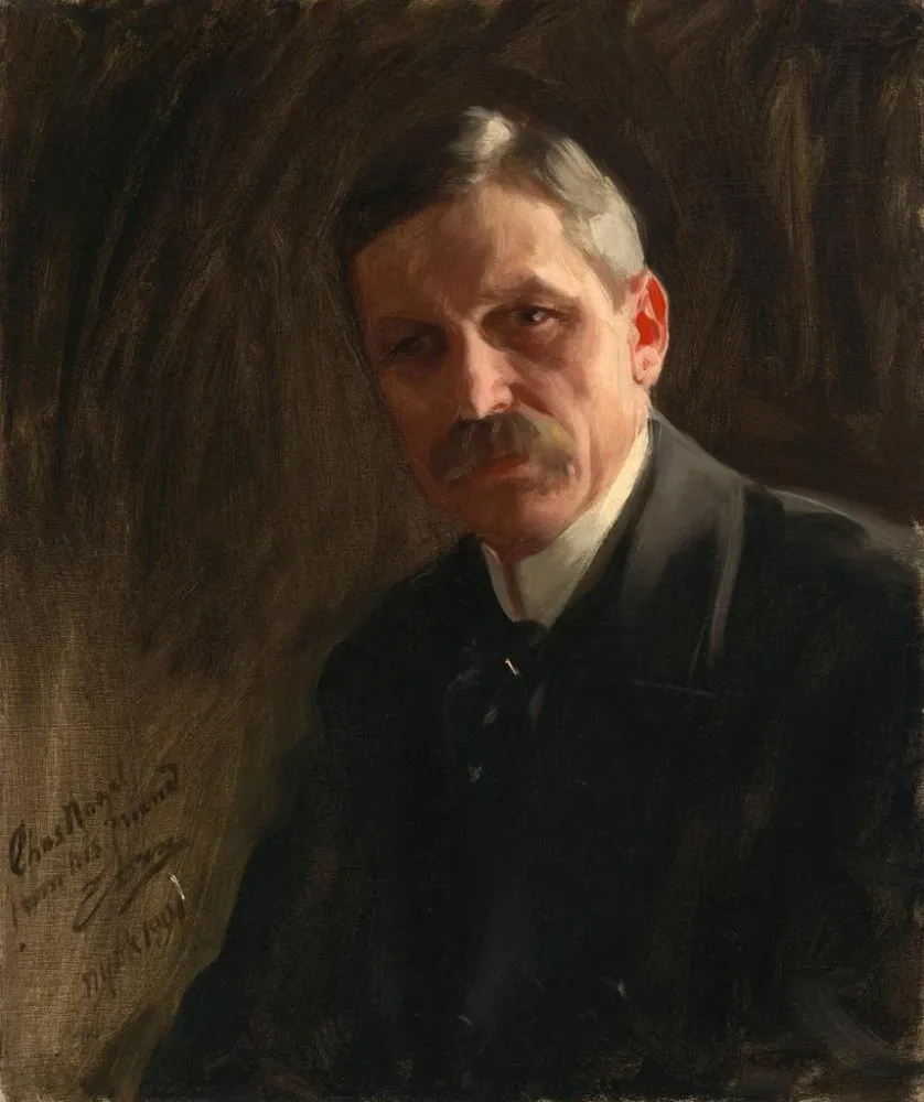 Maalaus Charles Nagel - Anders Zorn | Taidetuloste