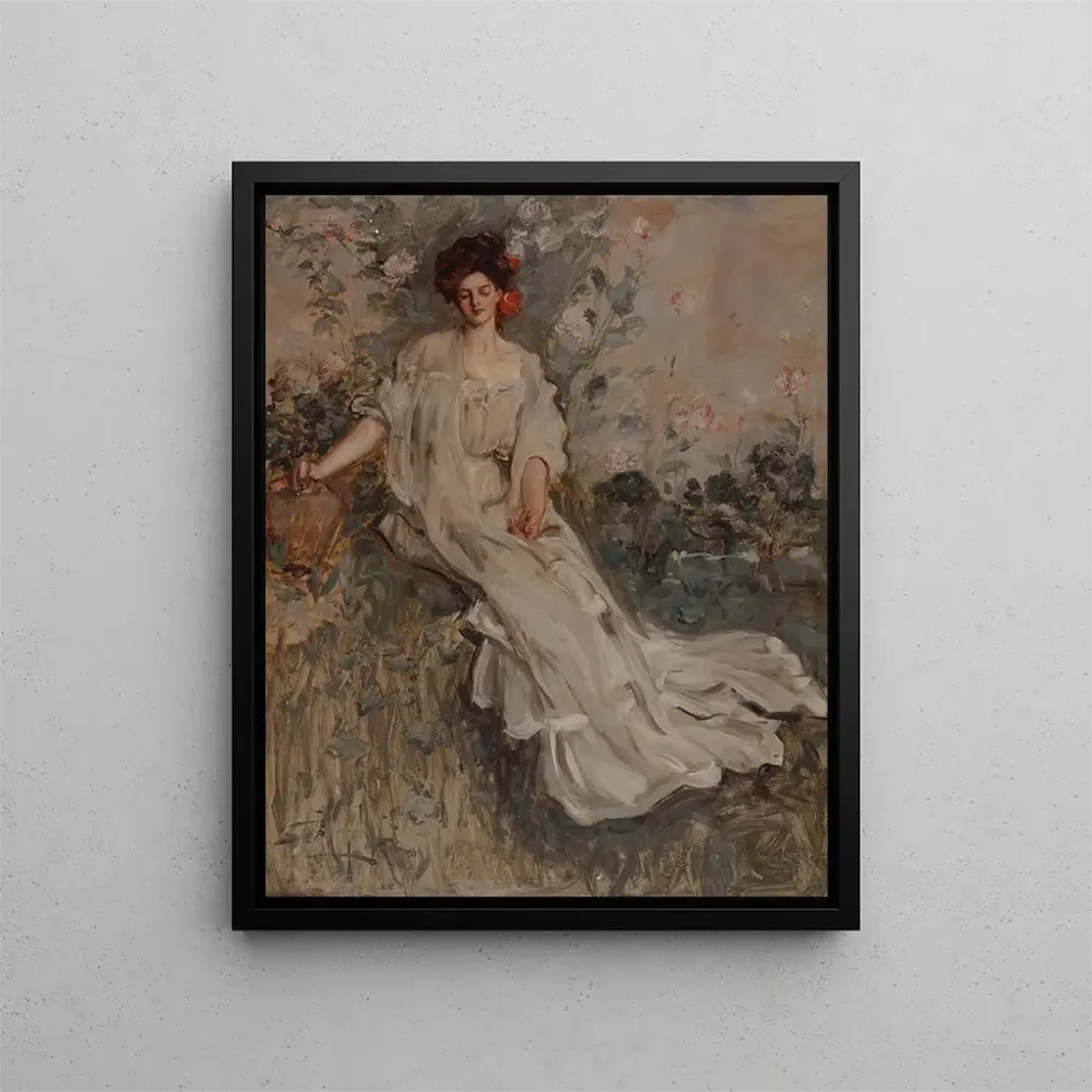 Maalaus Charlotte Fairchild - Albert Beck Wenzell | Taidetuloste