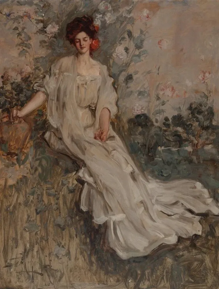 Maalaus Charlotte Fairchild - Albert Beck Wenzell | Taidetuloste