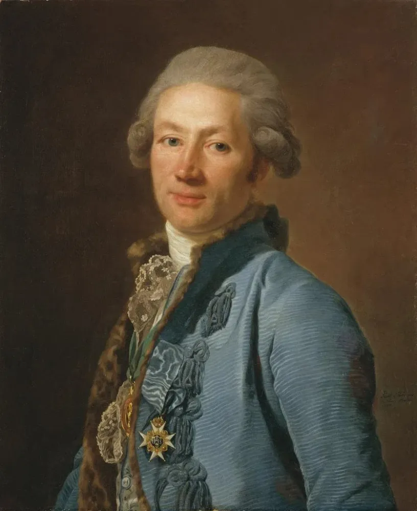 Maalaus Christopher Bogislaus Zibet - Alexander Roslin | Taidetuloste