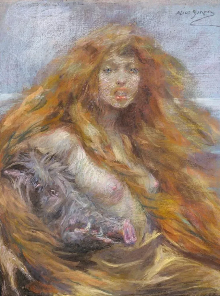 Maalaus Circé - Alice Pike Barney | Taidetuloste