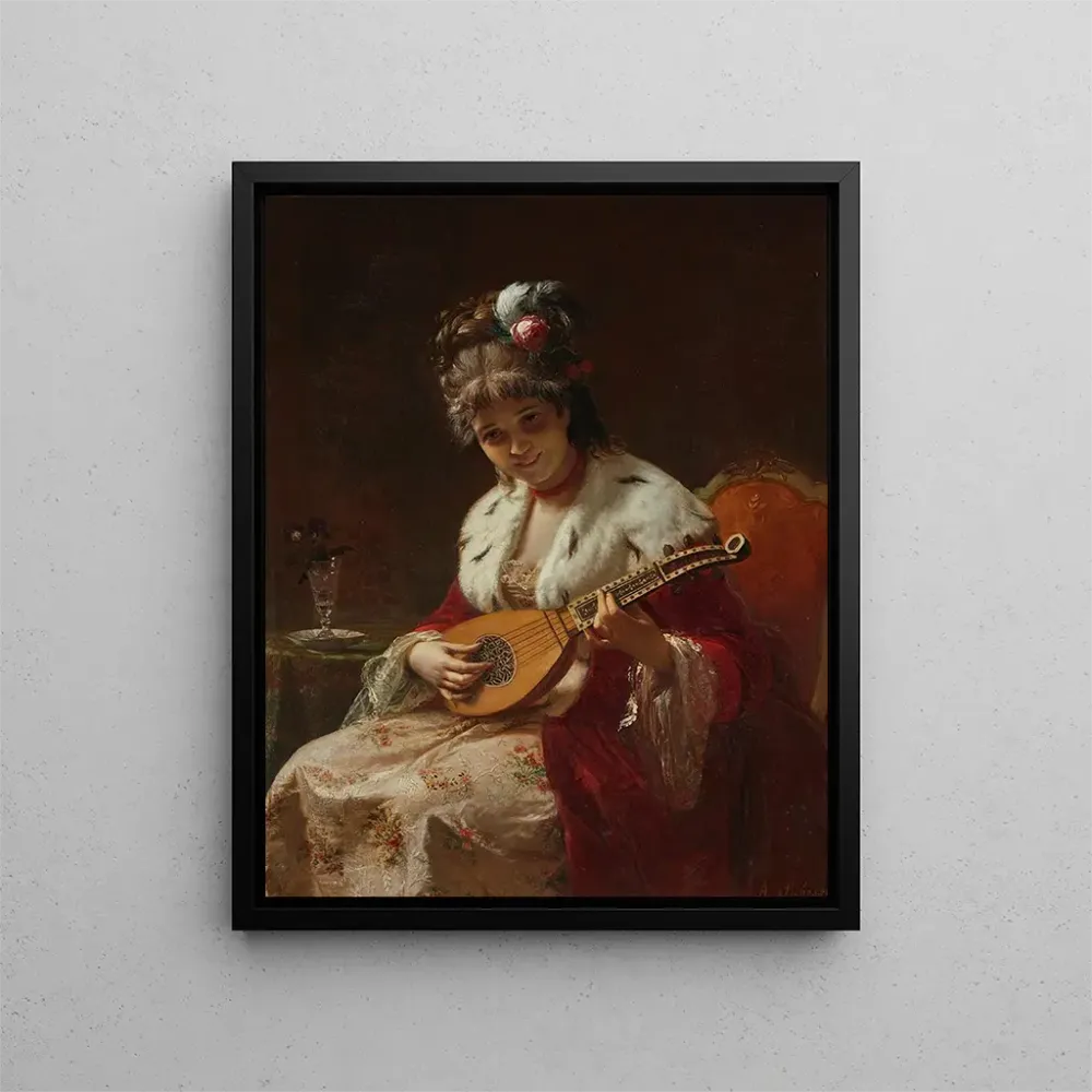 Maalaus Le Cistre - Angelo Ribossi | Taidetuloste
