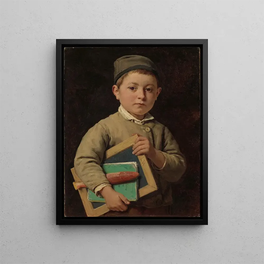 Maalaus Écolier - Albert Anker | Taidetuloste