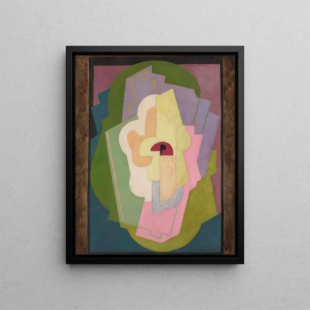 Maalaus Composition ou New York - Albert Gleizes | Taidetuloste