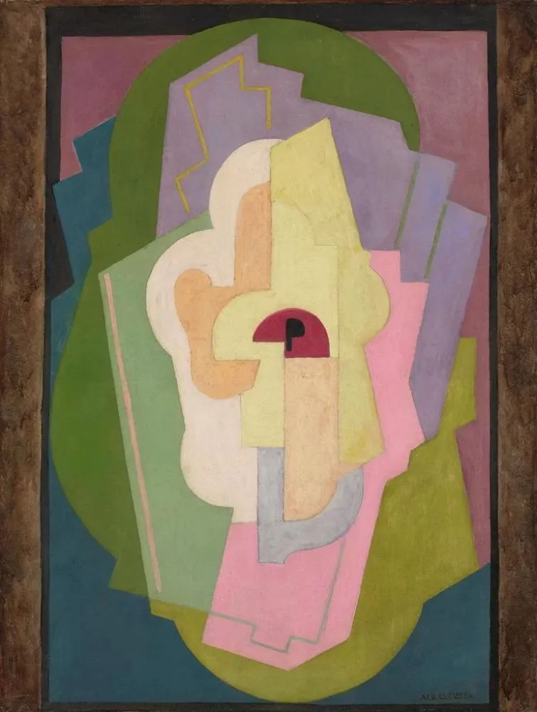 Maalaus Composition ou New York - Albert Gleizes | Taidetuloste