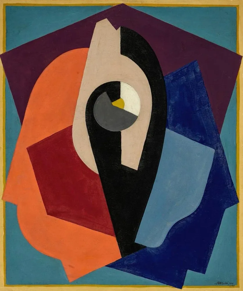 Maalaus Composition ou Peinture objet - Albert Gleizes | Taidetuloste