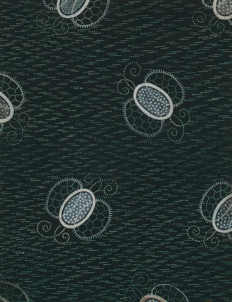 Maalaus Conception pour le textile 3 - Anonyymi | Taidetuloste