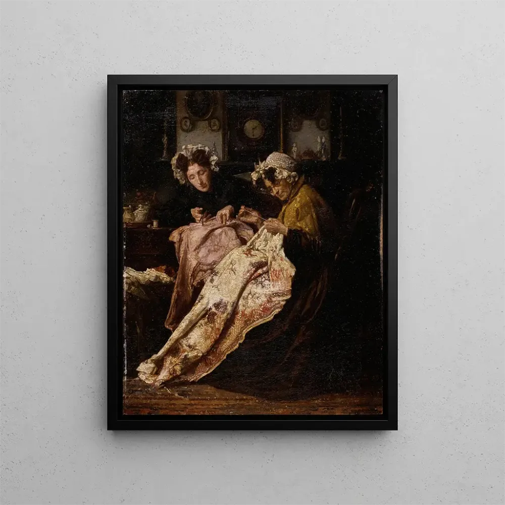 Maalaus La couturière - Alexander Hugo Bakker Korff | Taidetuloste